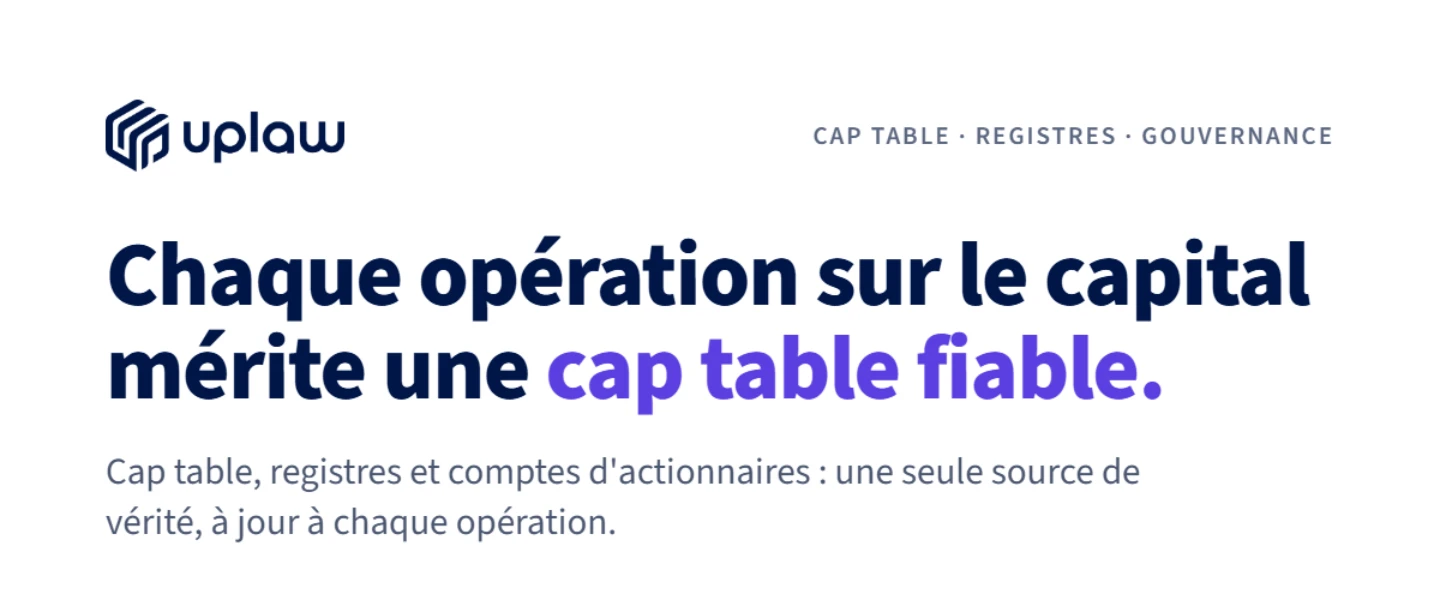Visuel de couverture de Uplaw