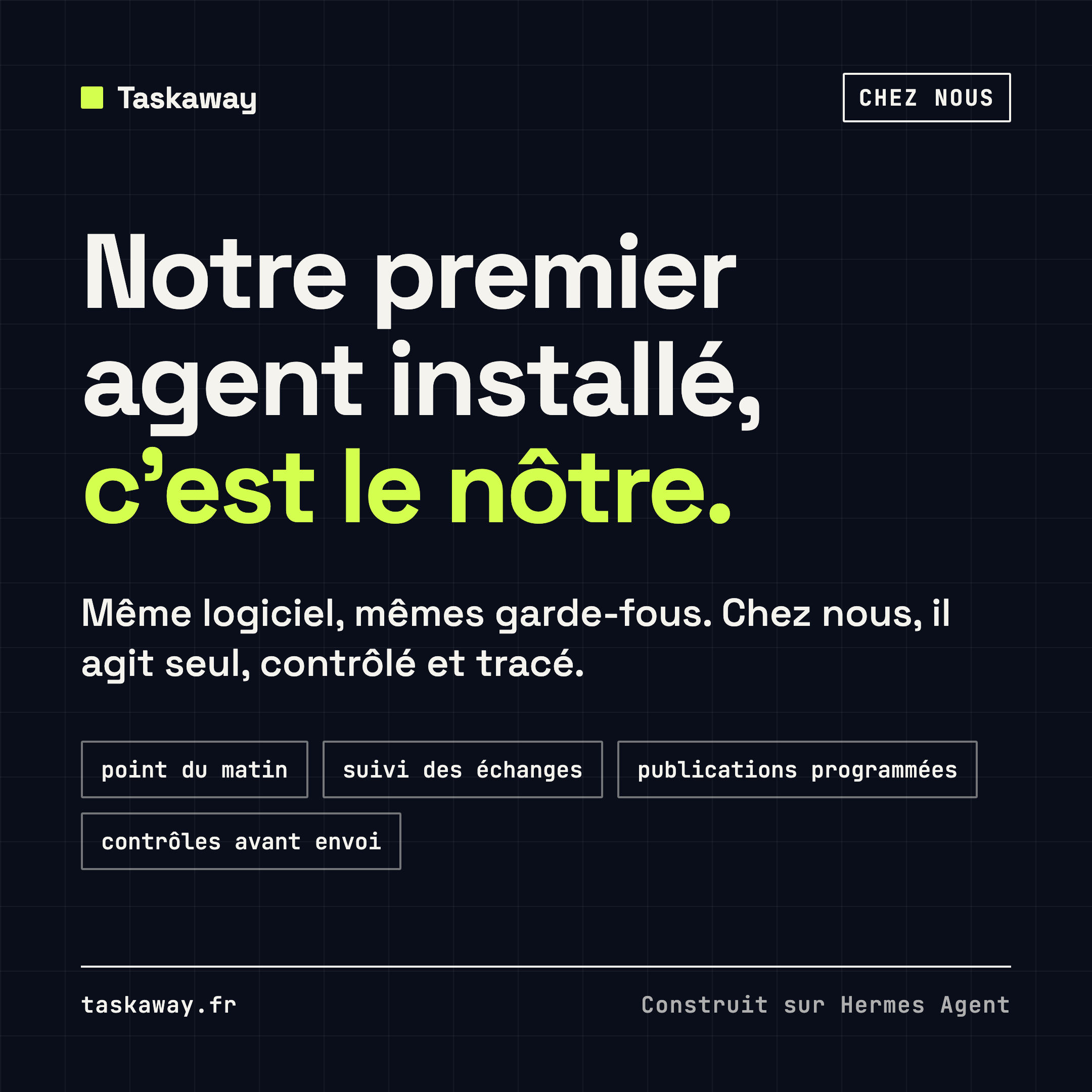 Capture d'écran de Taskaway